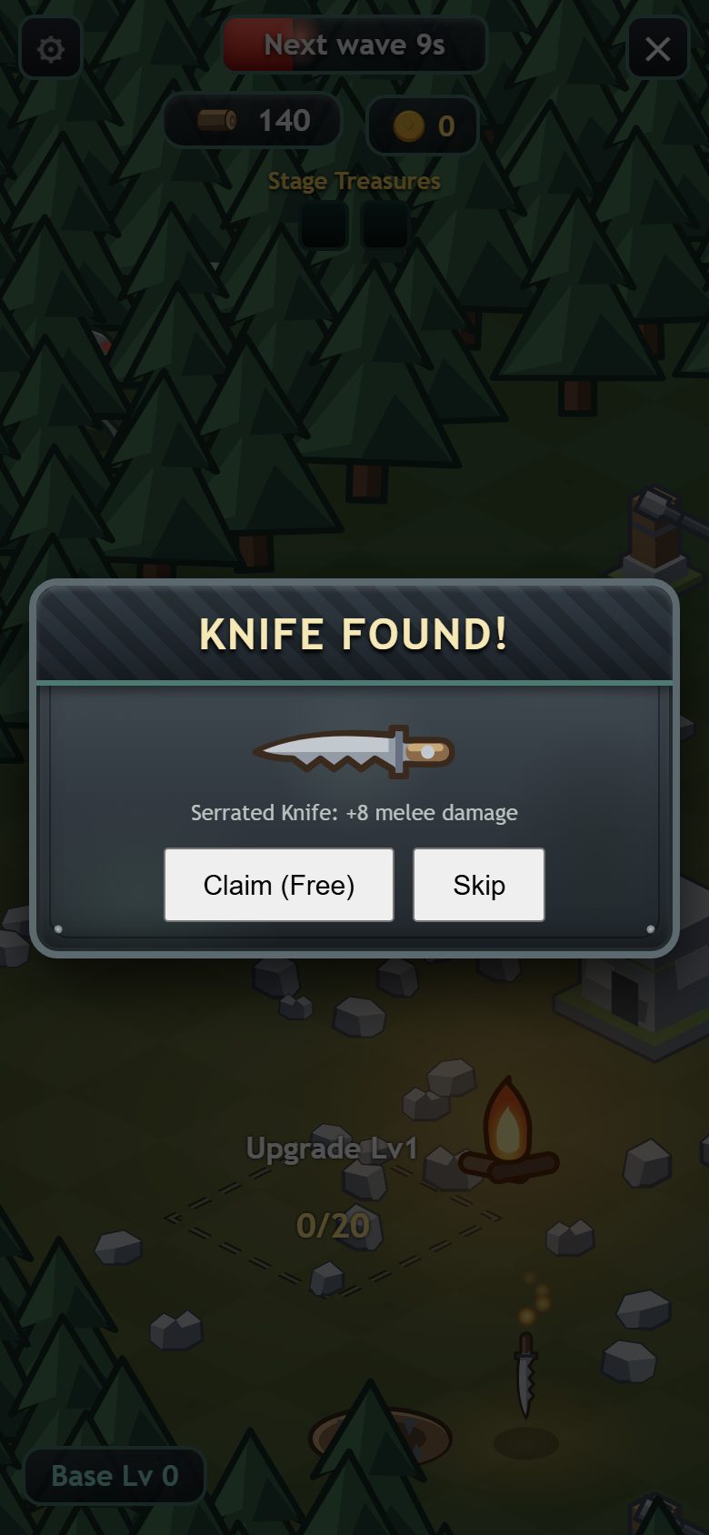Isometric island battle in Timber Frenzy